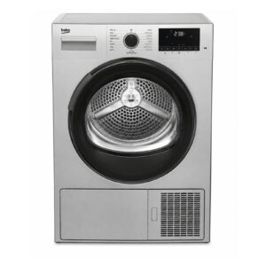 Silver Condenser Tumble Dryer – Sensor Dry | LED Display | Energy Efficient