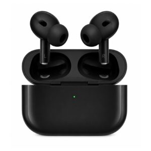 True Wireless Bluetooth Earbuds with Charging Case – Black | Noise Reduction | Touch Control